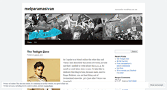 Desktop Screenshot of melparamasivan.wordpress.com