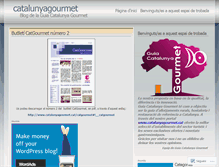 Tablet Screenshot of catalunyagourmet.wordpress.com