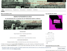 Tablet Screenshot of mayofotografico.wordpress.com