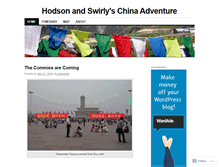 Tablet Screenshot of chinaorbust.wordpress.com