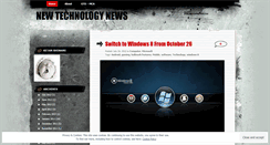 Desktop Screenshot of newtechnologynews.wordpress.com