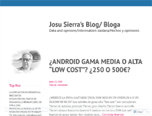 Tablet Screenshot of josusierra.wordpress.com