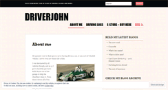 Desktop Screenshot of driverjohn.wordpress.com