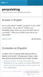 Mobile Screenshot of penpalsblog.wordpress.com