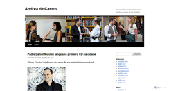 Desktop Screenshot of andreadecastro.wordpress.com