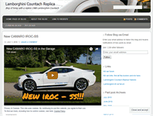 Tablet Screenshot of lamborghinicountachreplica.wordpress.com