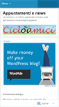 Mobile Screenshot of cicloamici.wordpress.com
