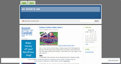 Desktop Screenshot of nysports365.wordpress.com