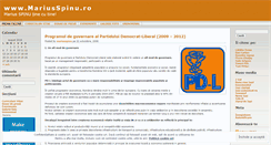 Desktop Screenshot of mariusspinu.wordpress.com