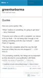Mobile Screenshot of greenharborma.wordpress.com