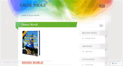 Desktop Screenshot of guidetools.wordpress.com
