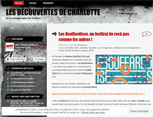 Tablet Screenshot of lesdecouvertesdecharlotte.wordpress.com