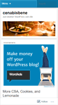 Mobile Screenshot of cenabisbene.wordpress.com