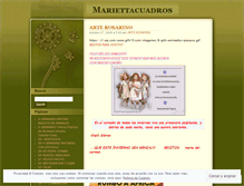 Tablet Screenshot of mariettacuadros.wordpress.com