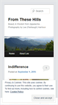 Mobile Screenshot of fromthesehills.wordpress.com