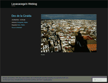 Tablet Screenshot of lavacacega.wordpress.com