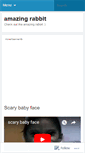Mobile Screenshot of amazingrabbit.wordpress.com