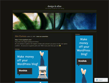 Tablet Screenshot of designeafins.wordpress.com