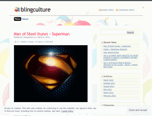 Tablet Screenshot of blingculture.wordpress.com