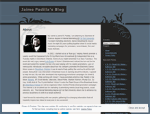 Tablet Screenshot of jaimepadilla.wordpress.com