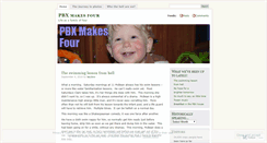 Desktop Screenshot of pbxmakesfour.wordpress.com