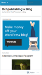 Mobile Screenshot of dchpublishing.wordpress.com