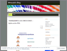 Tablet Screenshot of mmccdd.wordpress.com