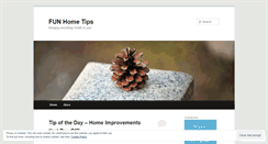 Desktop Screenshot of funhometips.wordpress.com