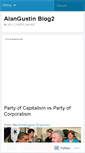 Mobile Screenshot of alangustin.wordpress.com