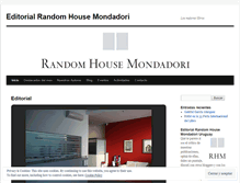 Tablet Screenshot of editorialrhm.wordpress.com