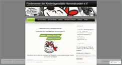 Desktop Screenshot of foerdervereinkita.wordpress.com