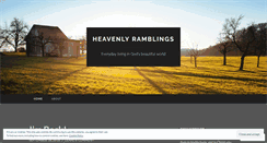 Desktop Screenshot of heavenlyramblings.wordpress.com