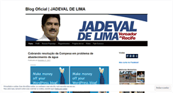 Desktop Screenshot of jadeval.wordpress.com