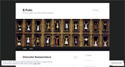 Desktop Screenshot of foliolitmag.wordpress.com
