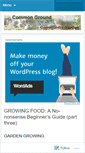 Mobile Screenshot of commongroundgarden.wordpress.com