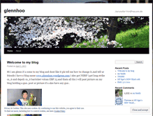 Tablet Screenshot of glennhoo.wordpress.com