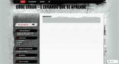 Desktop Screenshot of codeerror.wordpress.com
