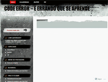 Tablet Screenshot of codeerror.wordpress.com
