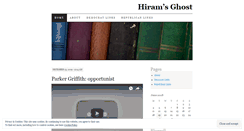 Desktop Screenshot of hiramsghost.wordpress.com