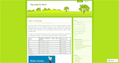 Desktop Screenshot of bigladynomore.wordpress.com