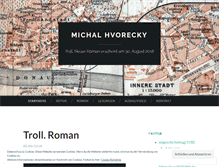 Tablet Screenshot of hvorecky.wordpress.com