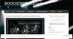 Desktop Screenshot of musicclubboogiewoogie.wordpress.com