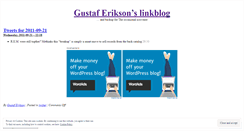 Desktop Screenshot of gerikson.wordpress.com