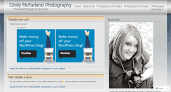 Desktop Screenshot of cindymcfarland.wordpress.com