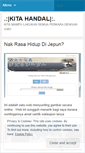 Mobile Screenshot of kitahandal.wordpress.com