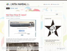 Tablet Screenshot of kitahandal.wordpress.com