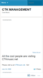 Mobile Screenshot of ctkmanagement.wordpress.com