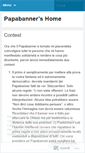 Mobile Screenshot of papabanner.wordpress.com