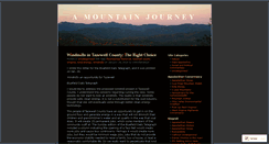 Desktop Screenshot of amountainjourney.wordpress.com