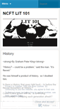 Mobile Screenshot of ncftlit101.wordpress.com